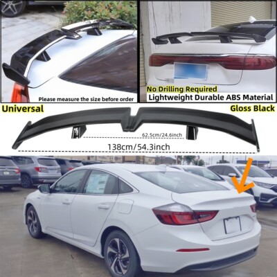 Fits 2019-2022 Honda Insight '' PRO Style '' Rear Trunk Lid Spoiler Wing Universal