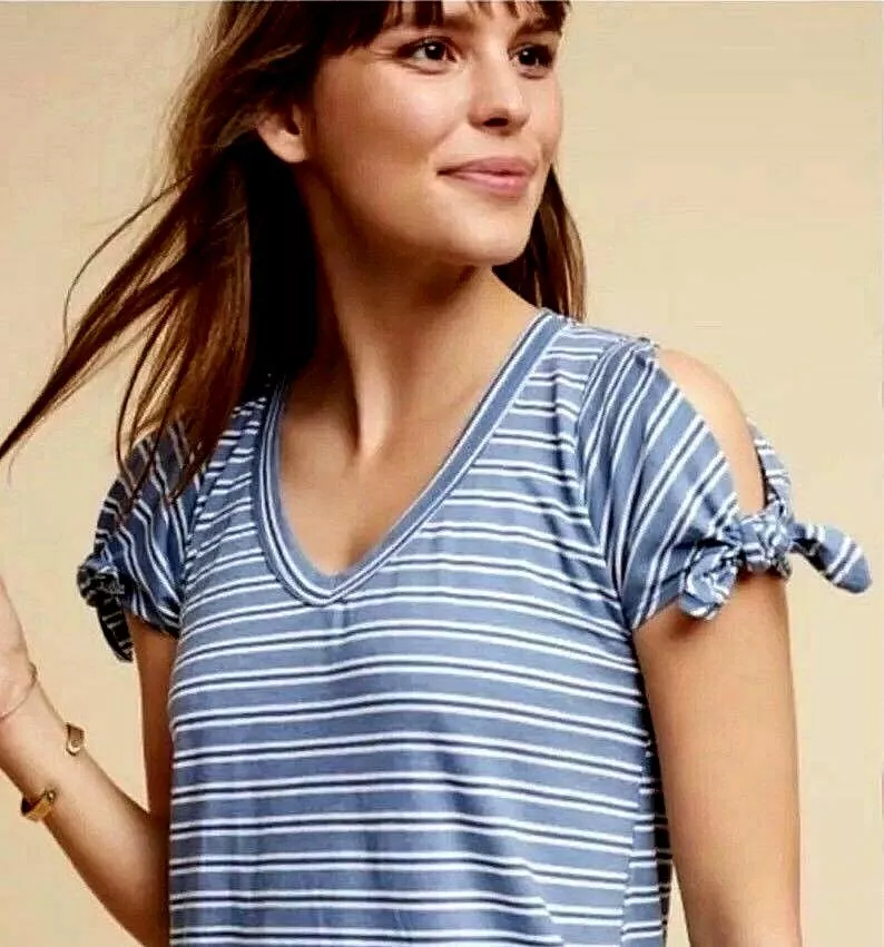 Cold shoulder tee hot sale