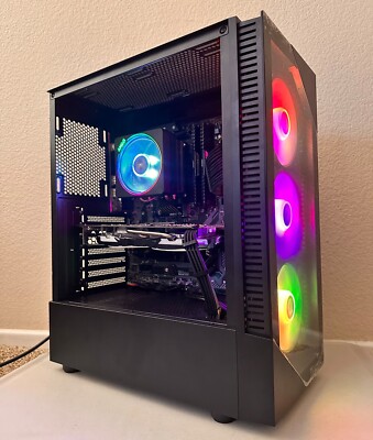 Gaming PC Desktop Computer / Ryzen 5 3600 / RX 580 8GB / 16GB 3200Mhz / 1TB NVMe