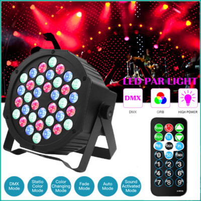 36LED RGB Par can Bühnenlicht DMX PAR Lichteffekt DMX Disco Party Scheinwerfer