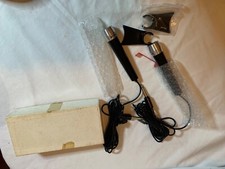 Sanyo Imp 500 Dynamic Michrophones (2) With Stands (2) - Never Used - Boxed
