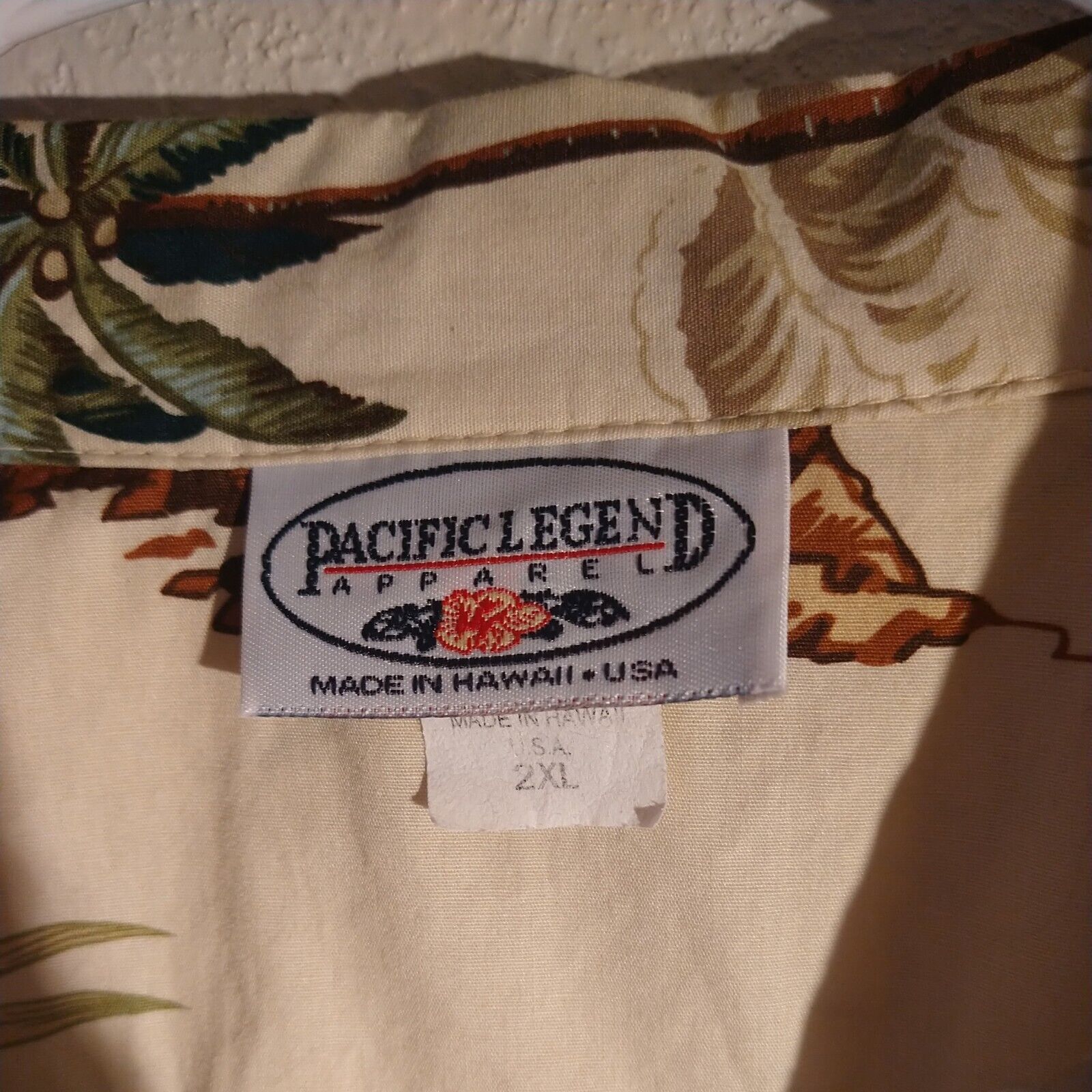 pacific legend hawaiian shirt 2xl. Islands ,Flowe… - image 3