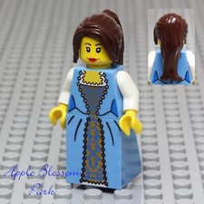 NUOVO Lego Pirates PRINCIPESSA MINIFIG Med abito blu medio fanciulla donna ragazza 10210