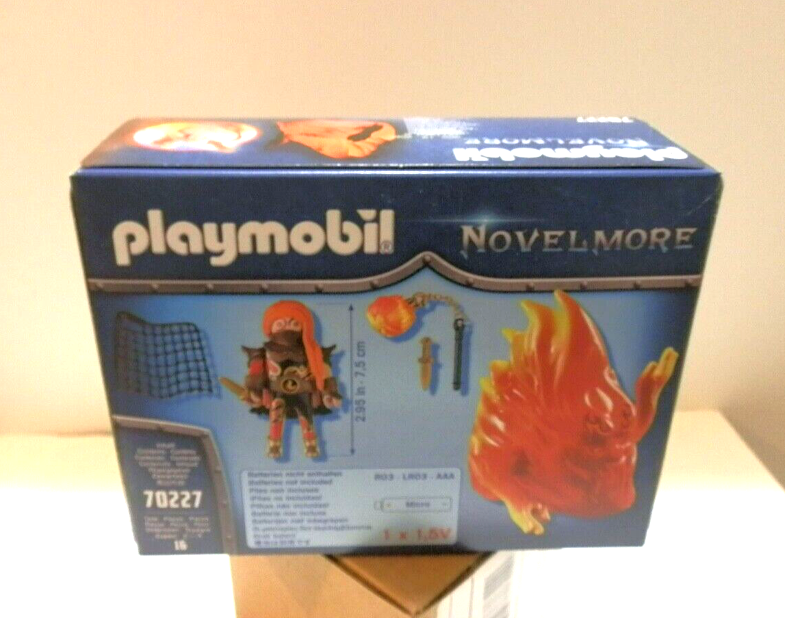PLAYMOBIL 70227 Novelmore Knights Burnham Raiders Spirit of Fire for ...