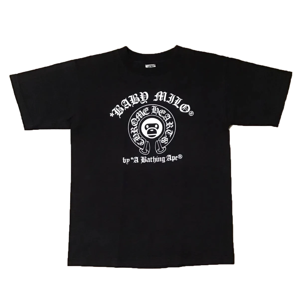 Chrome Hearts x Bape Baby Milo Tee - Black | eBay