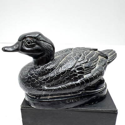 NOVA stone Loon Duck Stone Hand carvedAtlantic Canadian