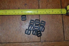Triglides Slides Tongless Buckles Plastic-Brand New-Pack of 10-Various Sizes