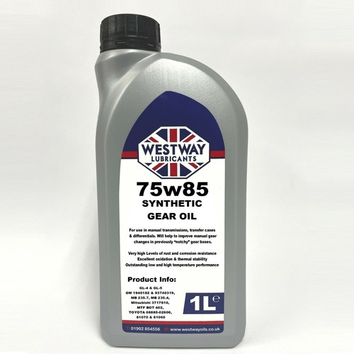 75w85 Gear / Transfer Case / Differential Oil 1 Litre Fully Synthetic