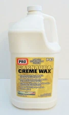 PRO Brazilian Carnauba Creme Car Wax NANO Infused Resins GAL. HUGE BUNDLE! USA!