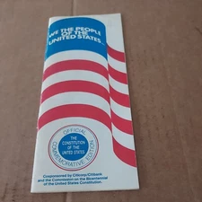 1971, Official Commemorative Issue The Constitution Of The United States
