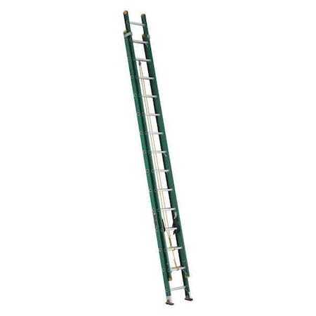 Louisville Fe0628 28 Ft Fiberglass Extension Ladder, 225 Lb Load Capacity
