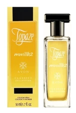 Avon Classic TOPAZE Cologne Spray Perfume 1.7oz NIB Fresh