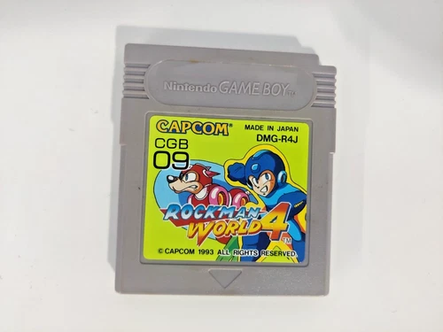 Rockman World 4 (Mega Man GB, CAPCOM - Japanese Import)
