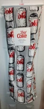 NEW Diet Coke Bubbly Cans Velvet Soft Plush Throw Blanket 60" X 70"  ~ 2025