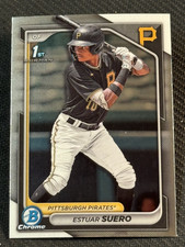 2024 Bowman Chrome 1st PROSPECT ROOKIE Estuar Suero, Item 6