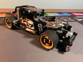 LEGO TECHNIC Getaway Racer Set 42046 100% Complete w/ manual, great shape