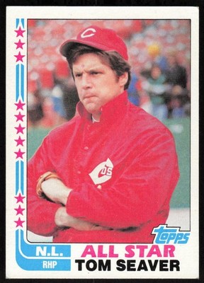 1982 Topps #346a Tom Seaver - JBKB