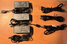 Lot of 3 Lenovo ADLX45NAC2A 45W AC/DC Adapters   Genuine OEM   Tested Working