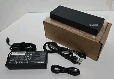 Lenovo ThinkPad Hybrid USB-C USB-A Dock 40AF w/135W Power Adapter & Cable