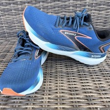 Brooks Glycerin 21 Blue Opal Nasturtium Mesh Sneakers 110419-1D-474 Size 10