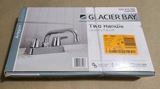 Glacier Bay Aragon 4 in. Centerset 2-Handle Laundry Faucet Chrome