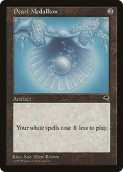Pearl Medallion - Tempest #300/350 Rare Artifact