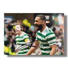 Signed CARTER-VICKERS Celtic A4 Photo - Football Memorabilia - COA & Photo Proof