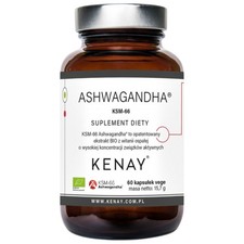 Kenay KSM-66 Ashwagandha® BIO, 60 gélules