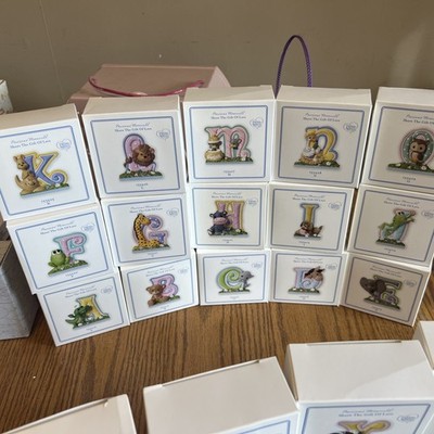 Precious Moments All 26 Letters. 153415.-153440