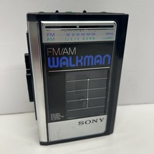 Sony Walkman WM-F41 AM/FM Cassette Player New Belts Cleaned Works