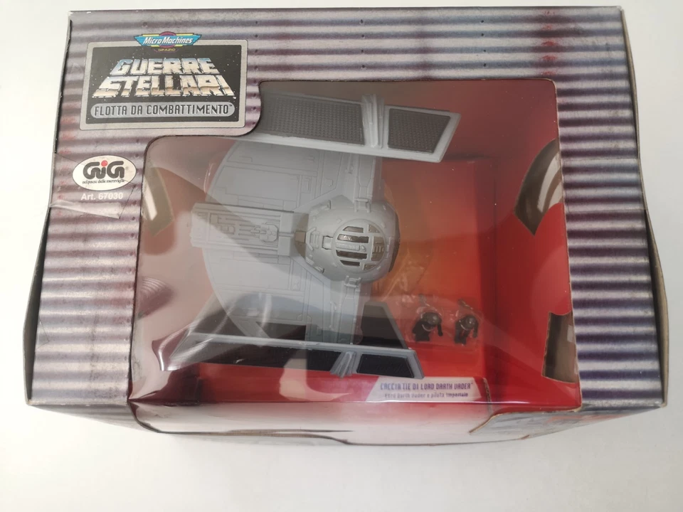 Star Wars Guerre Stellari Caccia Tie Darth Vader Pilota Micromachines Galoob-M17 - Immagine 3 di 4