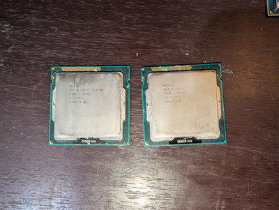 2 Intel Core i5-2500K 3.30GHz
