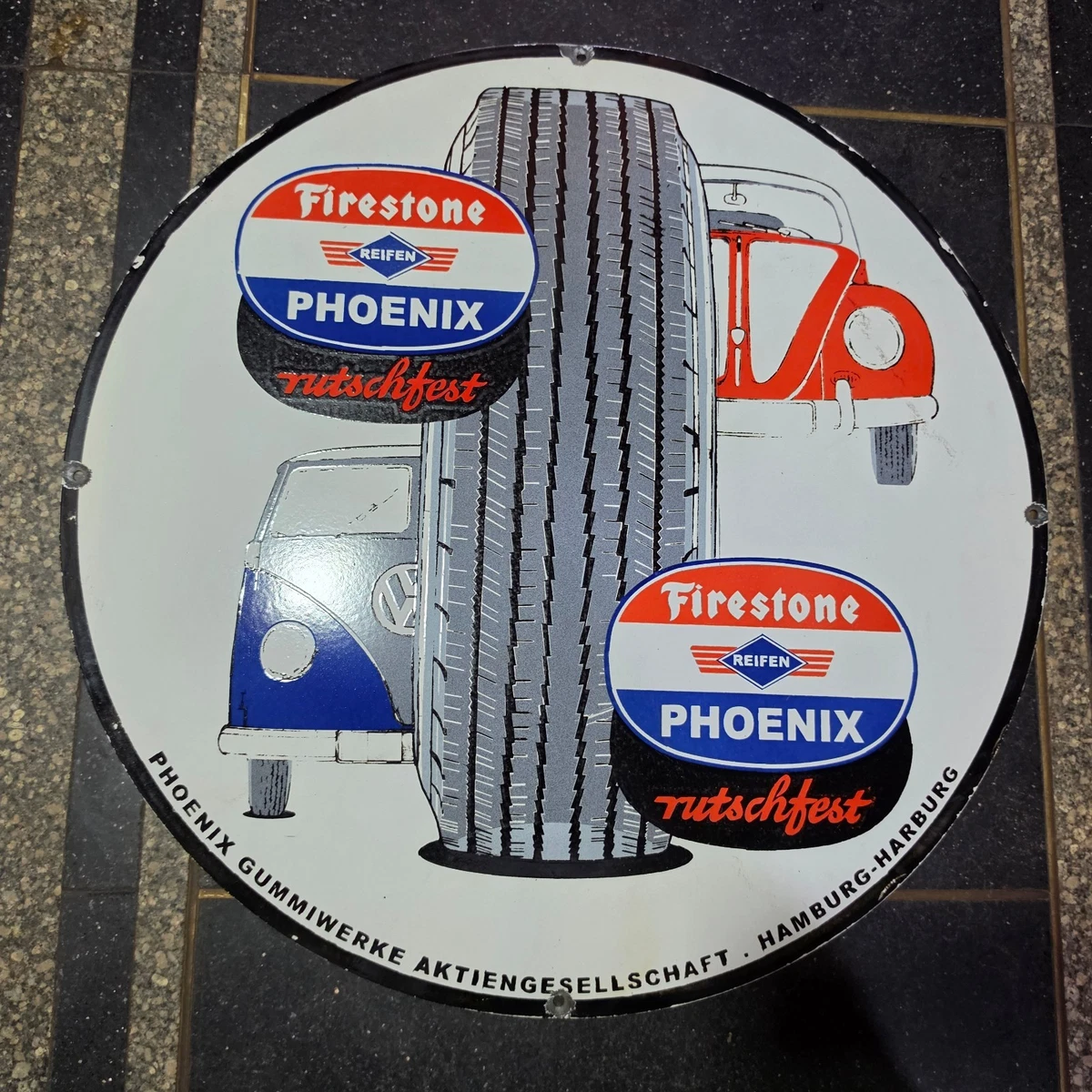 Firestone Sign In Original Advertising Signs (1930-1969) for sale