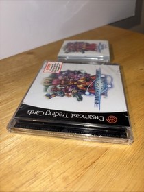 PHANTASY STAR ONLINE CD SEGA DREAMCAST TRADING CARDS LIMITED RUN GAMES PACK TS-5
