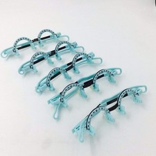 Kit of 5 Super Light Pure Titanium Fixed PD Half Rimless Trial Frames Optical
