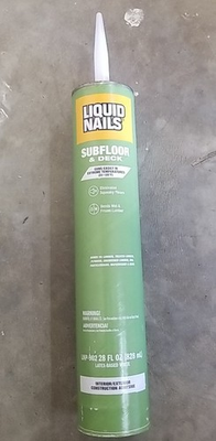 #ad Liquid Nails SUBFLOOR amp; DECK Construction Adhesive 28oz High Strength LNP 902 28 $3.00