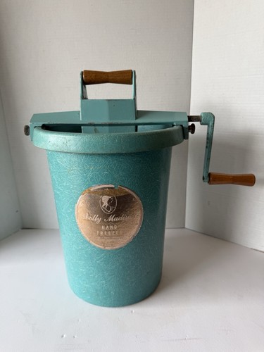 Vintage Dolly Madison Hand Crank Ice Cream Freezer