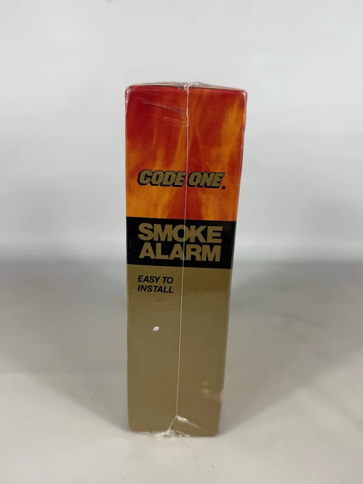 Alarma de humo Jameson Code One de colección con luz de seguridad automática #CD-H1 1985 NOS Foto 2 de 4