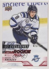 2018-19 Upper Deck CHL Star Rookies Exclusives /100 Artemi Kniazev #393 0a4