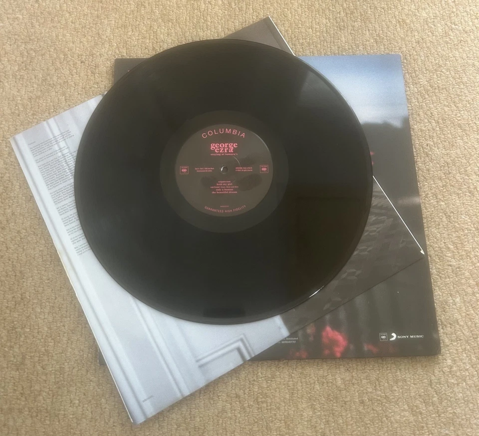 George Ezra Staying At Tamara’s Vinyl VG+ free post - Image 4 of 4