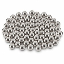 HFS(R) 1/4-Inch 304 Stainless Steel Loose Bearing Balls, 100 1/4", Silver