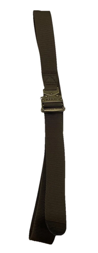 Cinturón Kuhl Raid negro grande 40 pulgadas de largo ajustable para cintura Foto 2 de 3