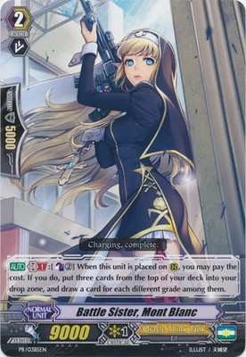 Battle Sister, Mont Blanc - PR/0385EN - PR - Near Mint