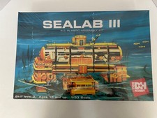 Sea Lab III model kit Aurora re-release DH ho...