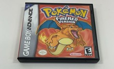 Pok mon FireRed Version For Gameboy Advance Fan Made Cover Art DS Case Only