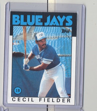 1986 Topps Cecil Fielder Rookie card