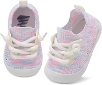 Baby Toddler Infant Barefoot Trainers First Walking Shoes UK Baby Size 5 EU 21
