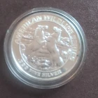 .999 Pure Silver Collectible Silver Round Deadwood South Dakota Souvenir