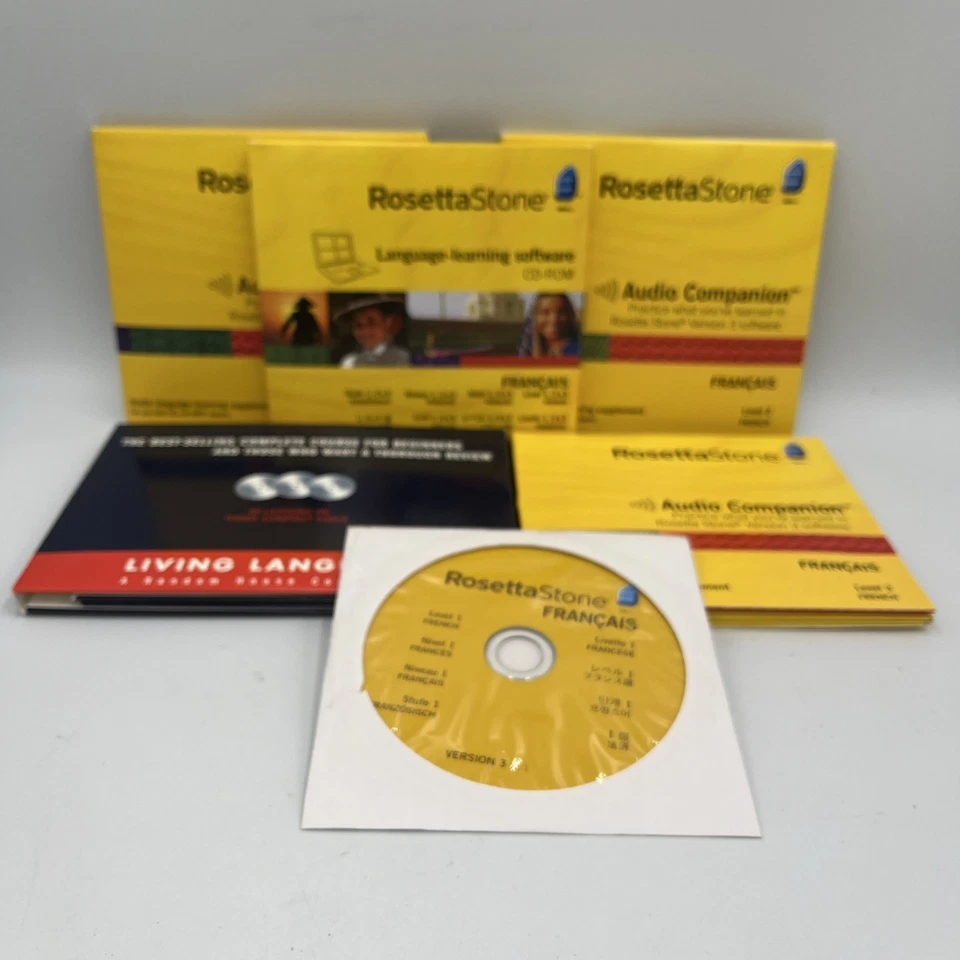 Rosetta Stone: French - Level 1 • No Headphones • Mint Disks - Image 2 of 4