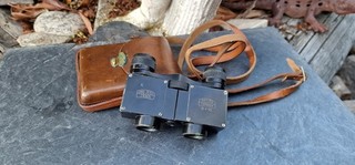 altes Carl Zeiss Jena Fernglas Feldstecher Telita 6 x 18 in Leder Etui